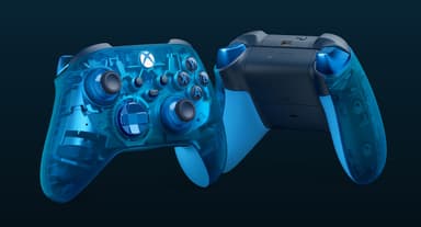 Xbox Sky Cypher ohjain (sininen/läpinäkyvä)