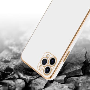iPhone 11 PRO Suojakuori Case Cover (Valkoinen)