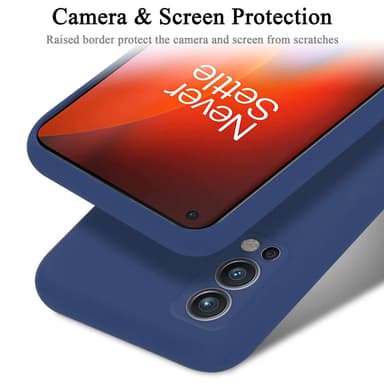 OnePlus Nord 2 5G Suojakuori Kotelo Case (Sininen)
