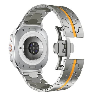 Iron Man ruostumaton kellon ranneke Samsung Galaxy Watch Ultra (47mm)