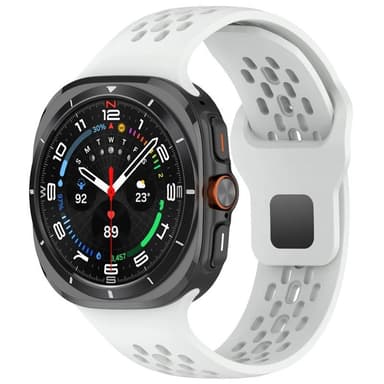 EBN kellon ranneke Samsung Galaxy Watch Ultra (47mm) - Valkoinen