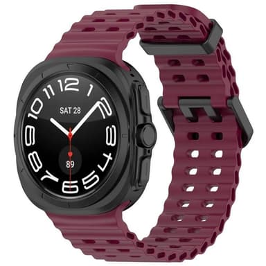 Ocean kellon ranneke Samsung Galaxy Watch Ultra (47mm) -  Wine