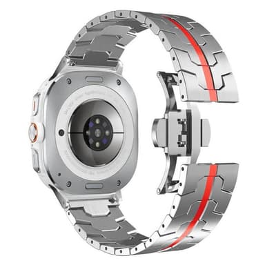 Iron Man ruostumaton kellon ranneke Samsung Galaxy Watch Ultra (47mm)