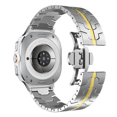 Iron Man ruostumaton kellon ranneke Samsung Galaxy Watch Ultra (47mm)
