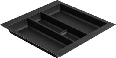 Epoq keittiövälinelaatikko 60 cm laatikkoon (musta)