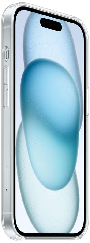 iPhone 15 MagSafe läpinäkyvä suojakuori