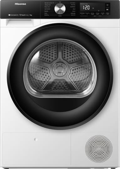 Hisense kuivausrumpu HDH3S93B 9KG
