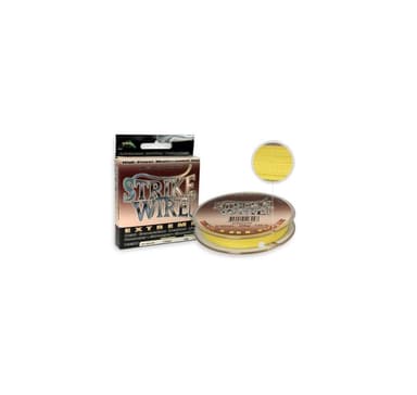Strike-Pro punottu siima Strike Wire 275m 0,43mm 48kg keltainen