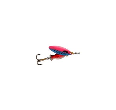 Spinner MEPPS AGLIA LONG HEAVY-2 16g sateenkaari/hopea/punainen