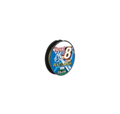 Punottu siima Kizuna PE X8 Dark Green 0,10mm 135m