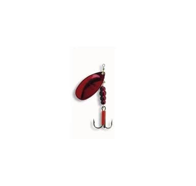 Spinner MEPPS AGLIA PLATINUM-4 9,0g punainen/hopea