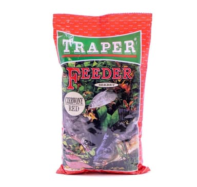 Groundbait TRAPER Sekret Feeder 1kg punainen