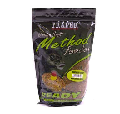 Groundbait TRAPER Method Feeder Ready marsipaani/hunaja 750g