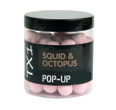 Bait TX1 Pop-Up Squid & Octopus 12mm 100g Vaaleanpunainen