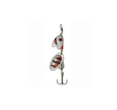 Spinner MEPPS TANDEM TROUT-2 10,0g hopea/punainen/musta