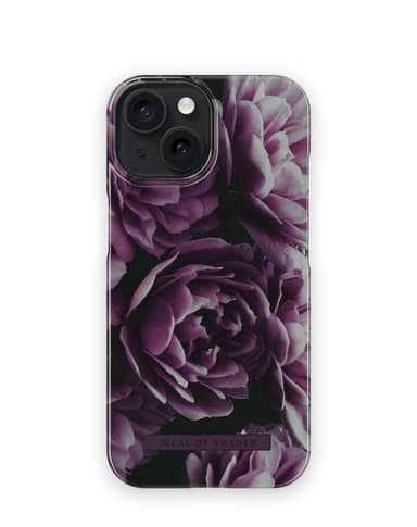 Printed Case iPhone 15 Deep Purple Bloom