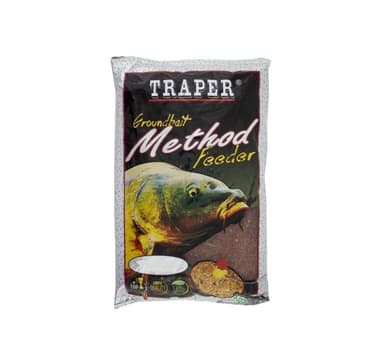 Groundbait TRAPER Method Feeder Strawberry 750g