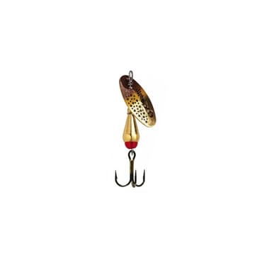Spinner MEPPS XD TRI FLUO-3 7,0g ruskea/kulta