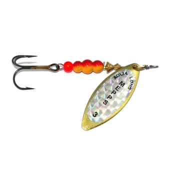 Spinner MEPPS AGLIA LONG RAINBOW-3 11,5g kultaa