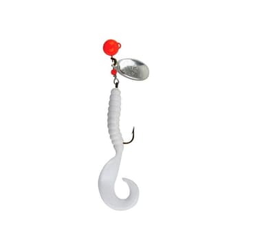 Spinner MEPPS AGLIA SPINFLEX 17g оrange/hopea/valkoinen