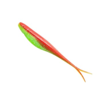 Pehmeä viehe Z-Man SCENTED JERK SHADZ 7"" Nuked Chicken Glow 4kpl