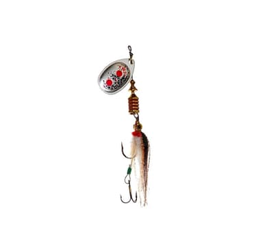 Spinner MEPPS AGLIA TW STREAMER-1 3,6g hopea/streamerperho