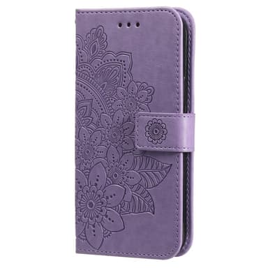 SKALO OnePlus Nord CE4 Lite 5G Mandala lompakkokotelo - Violetti