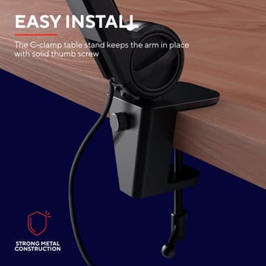 Trust GXT 255+ Onyx USB mikrofoni (musta)