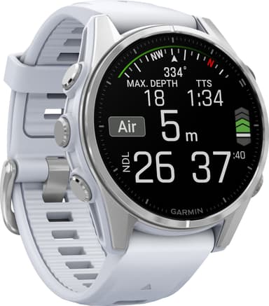 Garmin Fenix 8 älykello 43 mm (Whitestone)