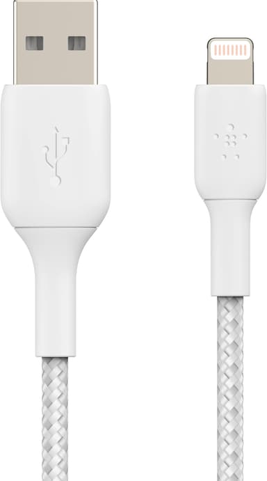 Belkin BOOST CHARGE Lightning - USB-A kaapeli 2m (valkoinen)