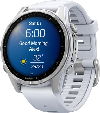 Garmin Fenix 8 älykello 43 mm (Whitestone)