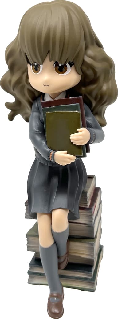 Plastoy Harry Potter figuuri (Hermione Granger ja loitsukirjapino)