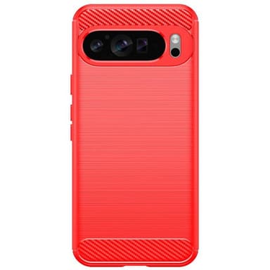 Harjattu TPU kuori Google Pixel 9 Pro XL - Coral