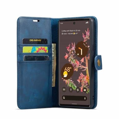 Lompakkokotelo DG-Ming 2i1 Google Pixel 9 - Sininen