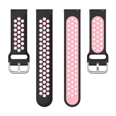 EBN kellon ranneke OnePlus Watch 2 - Musta/vpunainen