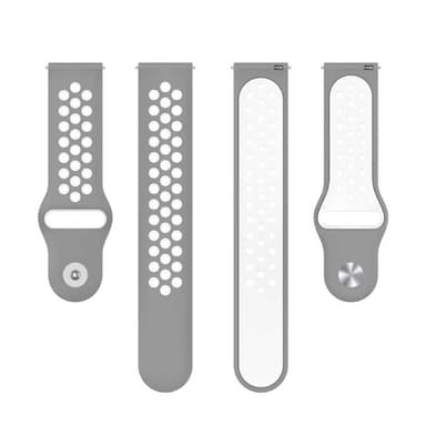 EBN Sport Kellon ranneke Suunto Race S (45mm) - Harmaa/valkoinen