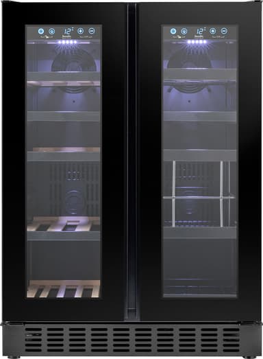 Temptech Sommelier viinikaappi SOM2DX60DRB-24