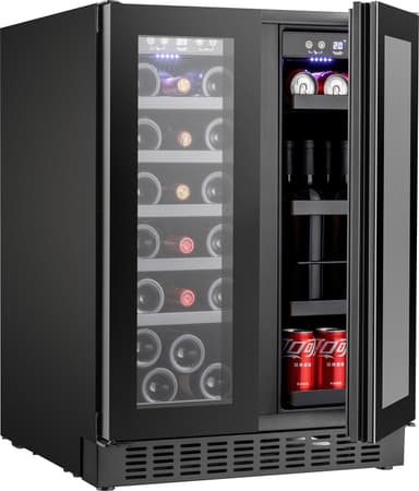 Temptech Sommelier viinikaappi SOM2DX60DRB-24