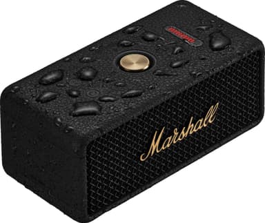 Marshall Emberton III langaton kannettava kaiutin (musta/messinki)