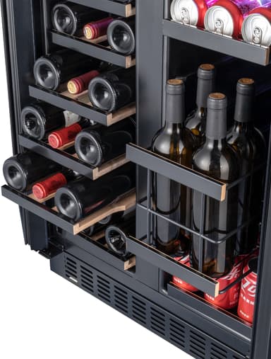 Temptech Sommelier viinikaappi SOM2DX60DRB-24