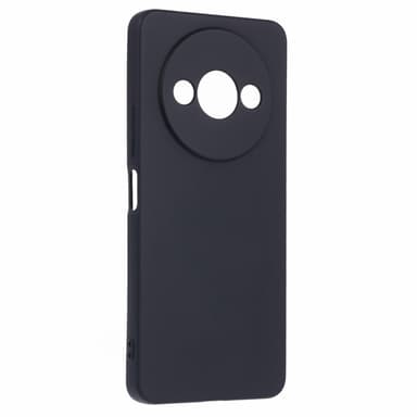 SKALO Xiaomi Redmi A3 Mattamusta erittäin ohut TPU-suojakuori