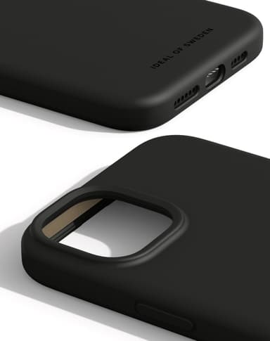 Silicone Case MagSafe iPhone 15PL Black