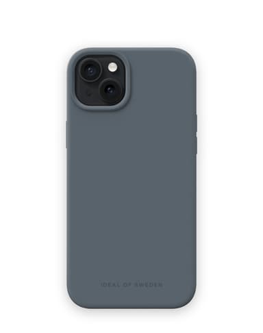 Silicone Case MagSafe iPhone 15PL Midnight Blue