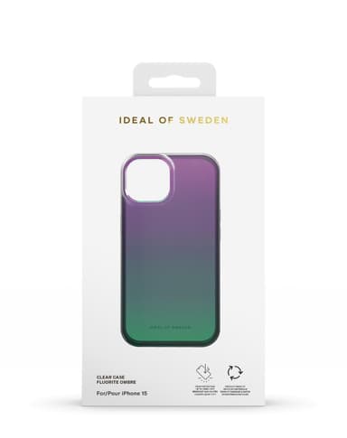 Clear Case iPhone 13/14/15 Fluorite Ombre