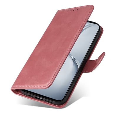 SKALO OnePlus Nord CE4 Lite 5G PU-nahkainen Lompakkokotelo - Pinkki