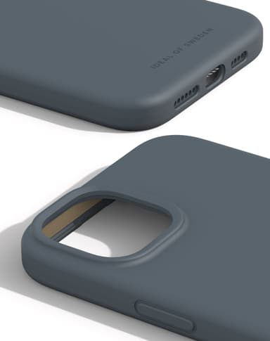 Silicone Case MagSafe iPhone 15PL Midnight Blue