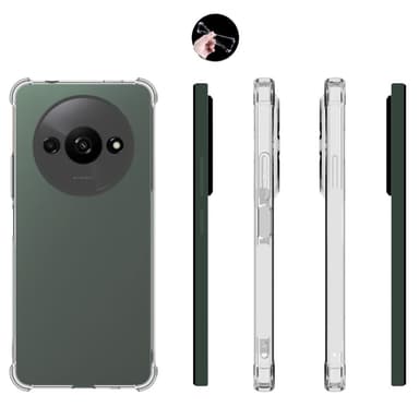 SKALO Xiaomi Redmi A3 Erittäin vahva TPU-kuori