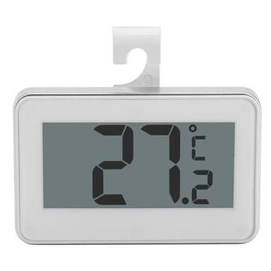 Jääkaapin lämpömittari suurella LCD-näytöllä