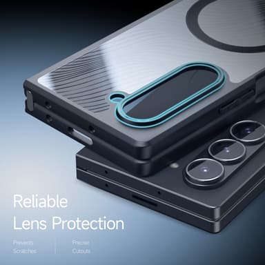 DUX DUCIS Samsung Z Fold6 Aimo Series Magnetic Ring Suojakuori - Musta