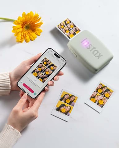 Fujifilm Instax Mini Link 3 tulostin älypuhelimelle (vihreä)